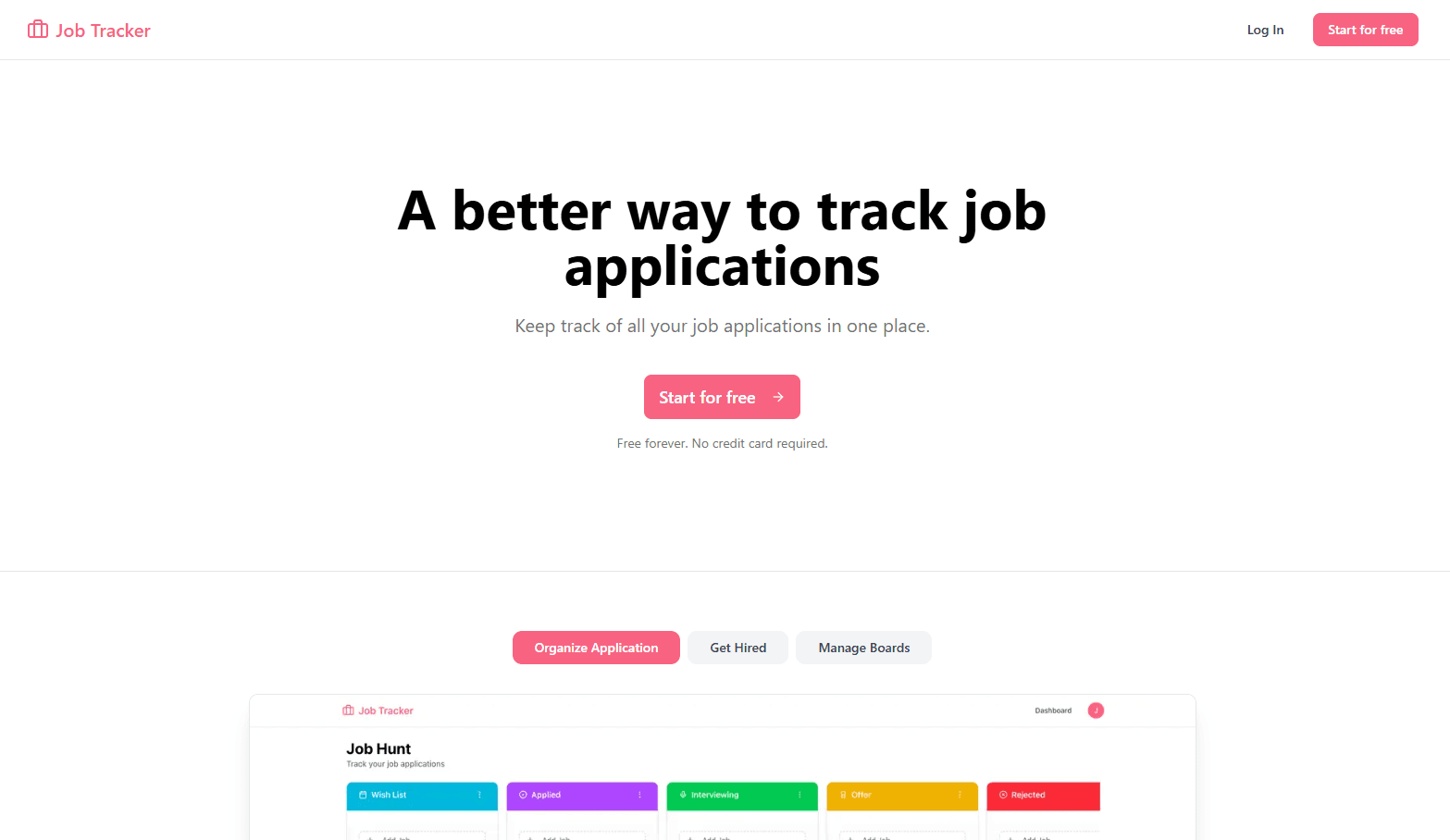 Job Application Tracker